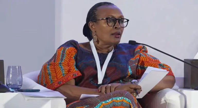 Olive Zaituni Kigongo, President of Uganda National Chamber of Commerce and Industry (UNCCI). Olive Zaituni Kigongo, President of Uganda National Chamber of Commerce and Industry (UNCCI).