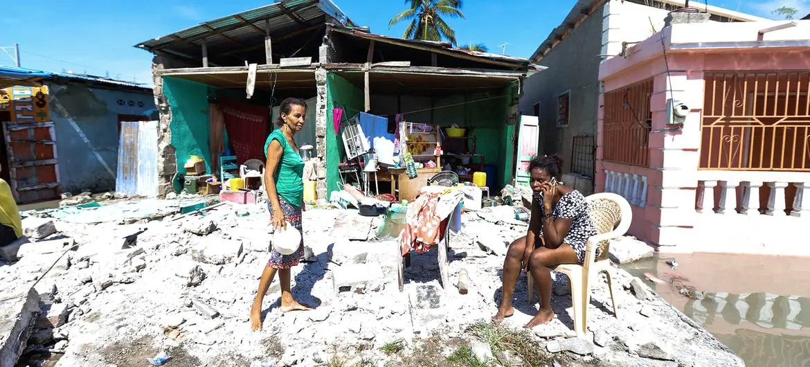 Thousands of private homes were damaged or destroyed in the earthquake. 