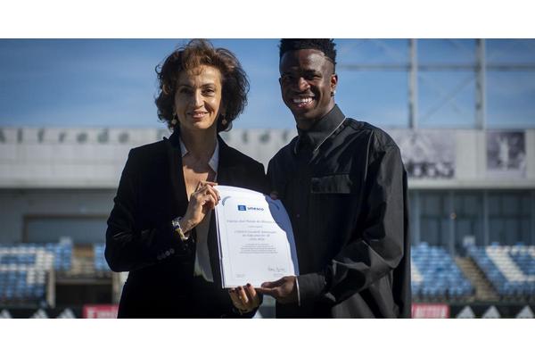Vinícius Junior named UNESCO Goodwill Ambassador