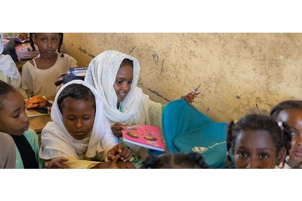 Packed with promise: Wisam’s journey back to school in Sudan | UN News
