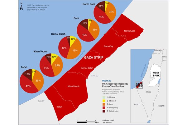 Gaza: Starvation looms for one in five people, say food security experts | UN News