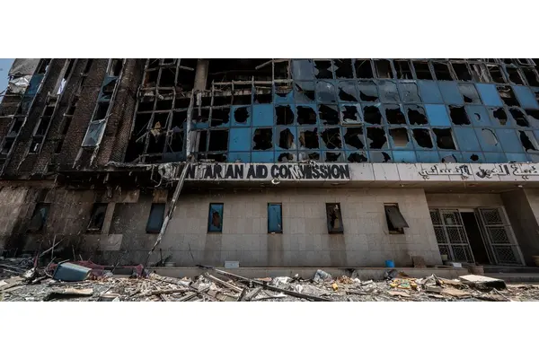 First Person: From aid worker to refugee and back in war