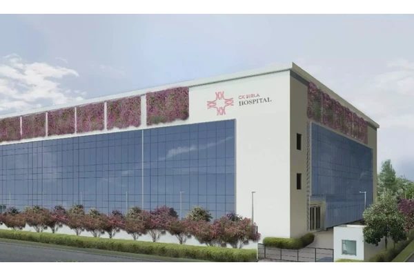 Two women undergo robot