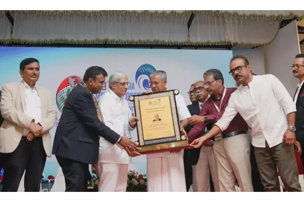 Amrita Hospital Dr Prem Nair honoured with Tharang Golden Honour for Global Excellence by IMA
