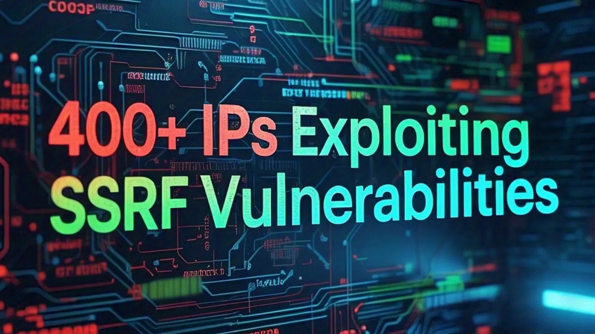 400+ IPs Actively Exploiting Multiple SSRF Vulnerabilities In The Wild 400+ IPs Actively Exploiting Multiple SSRF Vulnerabilities In The Wild