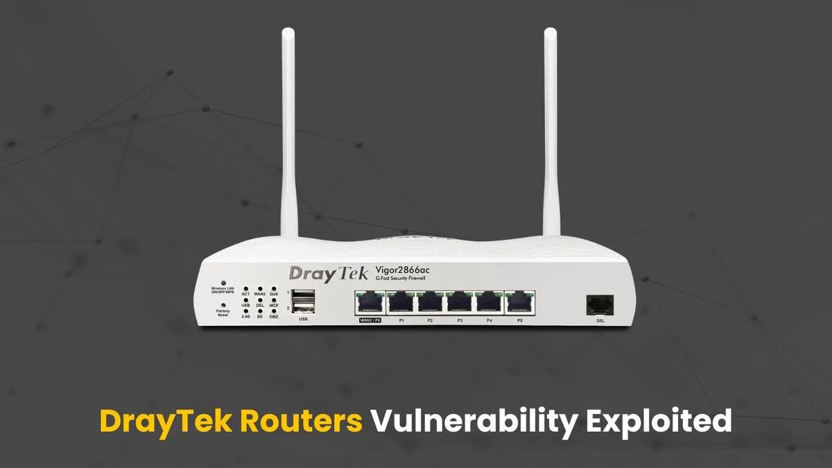 DrayTek Routers DrayTek Routers