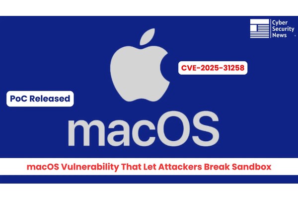 PoC Exploit Released for macOS CVE-2025-31258 Vulnerability Bypassing Sandbox Security