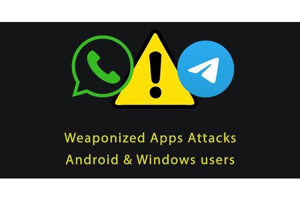 Weaponized Telegram & WhatsApp Apps