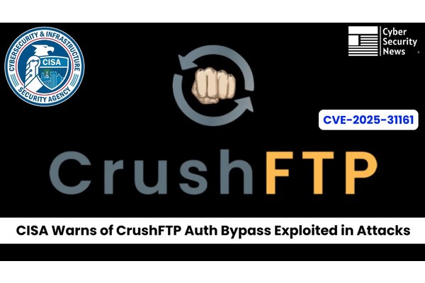 CISA Warns of CrushFTP Authentication Bypass Vulnerability Exploited in Attacks