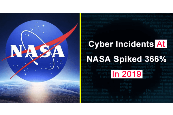 Cyber Attack on NASA Spiked 366% in 2019