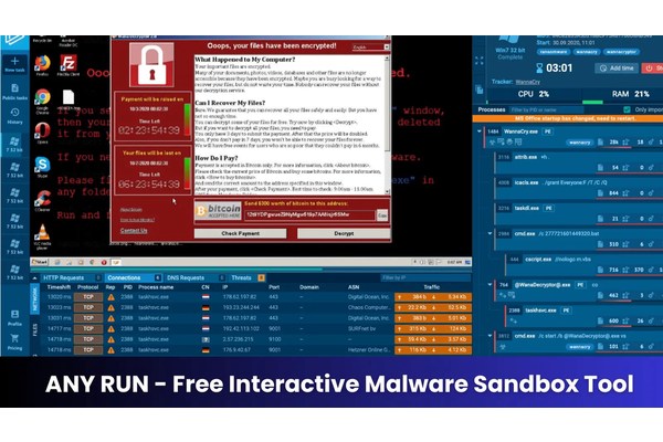 Interactive Malware Sandbox – Free File Analysis, Live Malware Hunting & Threat Intelligence