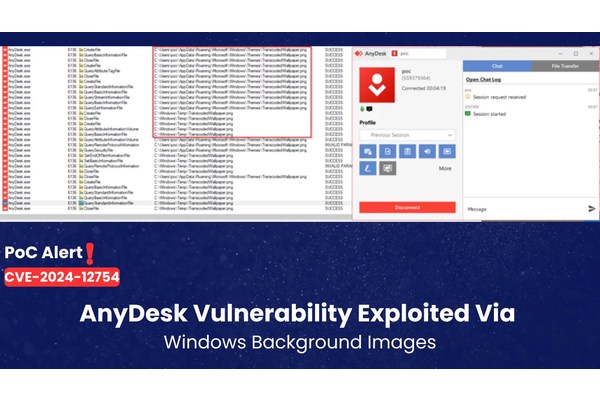 PoC Exploit Released for AnyDesk Vulnerability Exploited to Gain Admin Access Via Wallpapers