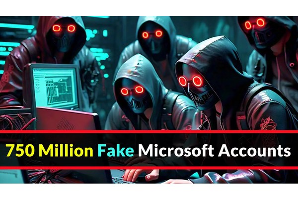 Greasy Opal, Hackers Created 750 Million Fake Microsoft Accounts