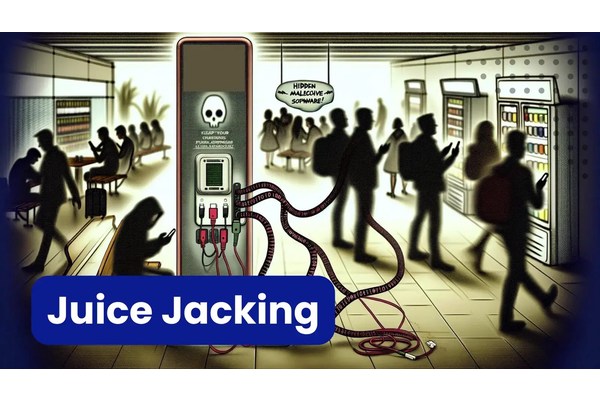 Juice jacking : Hijacking mobile phones using public charging ports