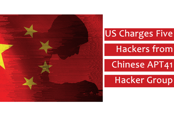 US Charges Five Hackers from Chinese APT41 Hacker Group for Hacking More than 100 Firms Globally
