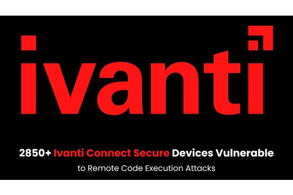 2850+ Ivanti Connect Secure Devices Vulnerable to Remote Code Execution Attacks