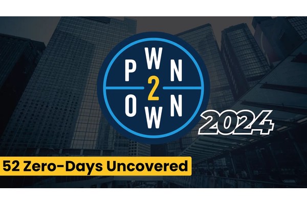 52 Zero-Days Uncovered: Hackers Earn $486,250 at Pwn2Own Ireland 2024