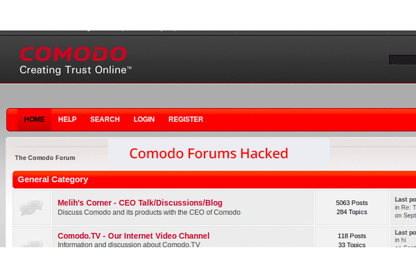 Comodo Forums Data Breach – Approximately 245,000 Users Affected