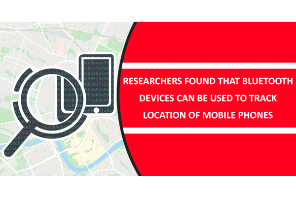 Researchers Found that Bluetooth Devices Can Be Used to Track Location of Mobile Phones