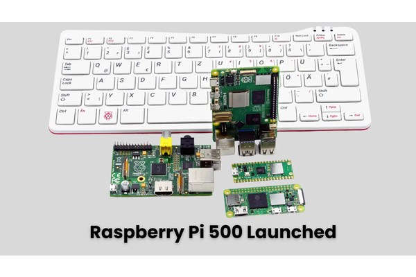 Raspberry Pi 500 All-in-One Compact Computer Launched With New Features