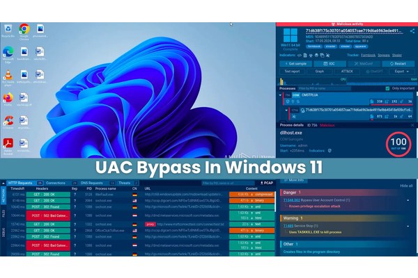 UAC Bypass: 3 Methods Used Malware In Windows 11 in 2024
