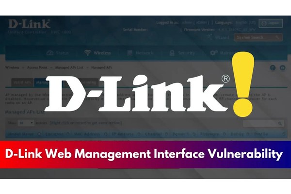D-Link Web Management Interface Vulnerability Let Attackers Gain Device Access