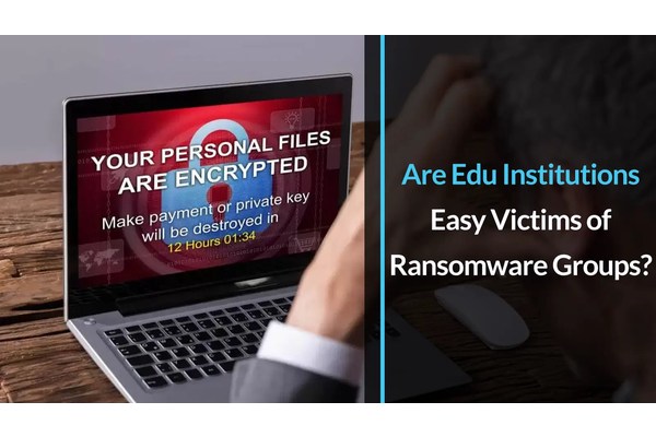 Are Educational Institutions Easy Victims of Ransomware Groups?