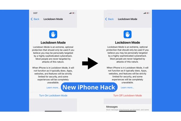 New iPhone Hack Convinces Users With Fake Lockdown Mode