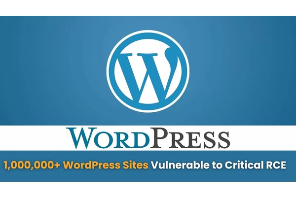 RCE Vulnerability in 1,000,000 WordPress Sites Lets Attackers Gain Control Over Backend