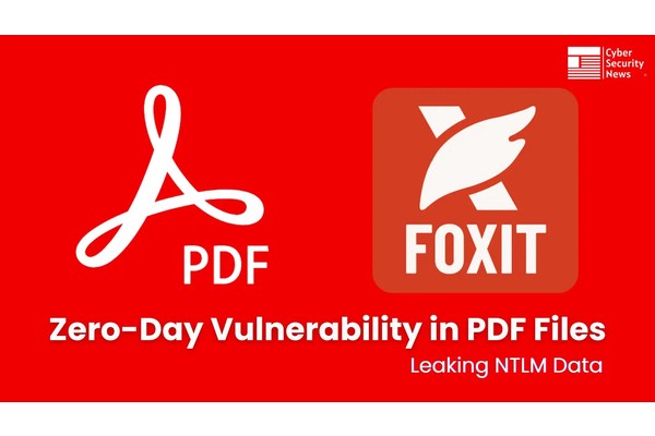 Zero-Day Vulnerability in PDF Files Leaking NTLM Data in Adobe & Foxit Reader