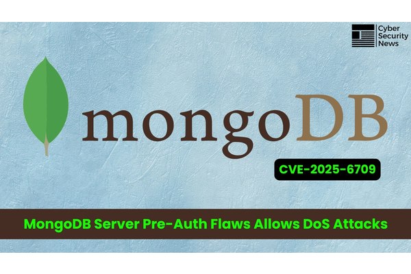 MongoDB Server Pre-Authentication Vulnerability Let Attackers Trigger DoS Condition