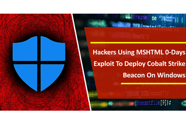 Hackers Using MSHTML 0-Days Exploit To Deploy Cobalt Strike Beacon On Windows
