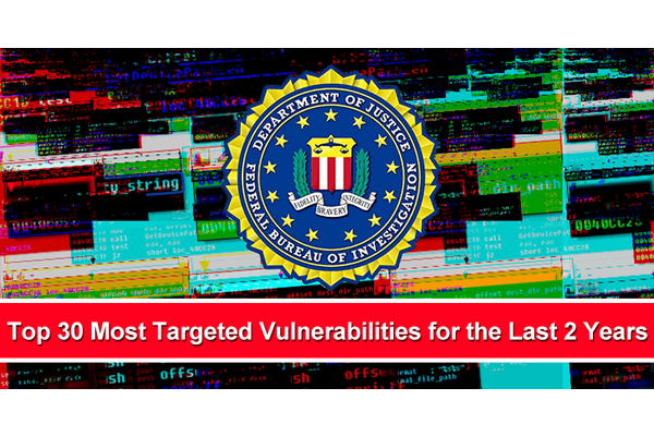 Top 30 Most Targeted Vulnerabilities For The Last 2 Years – FBI