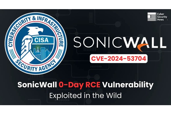 CISA Warns of SonicWall SonicOS RCE Vulnerability Actively Exploited in the Wild