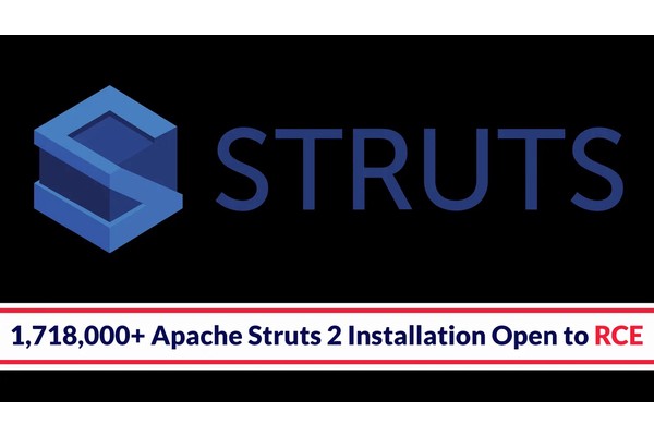 1,718,000+ Apache Struts 2 Installation Open to RCE Attacks