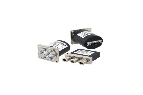 Electromechanical Relay Switches with D-SUB Connectors for secure, reliable DC Voltage & Command Control Functions