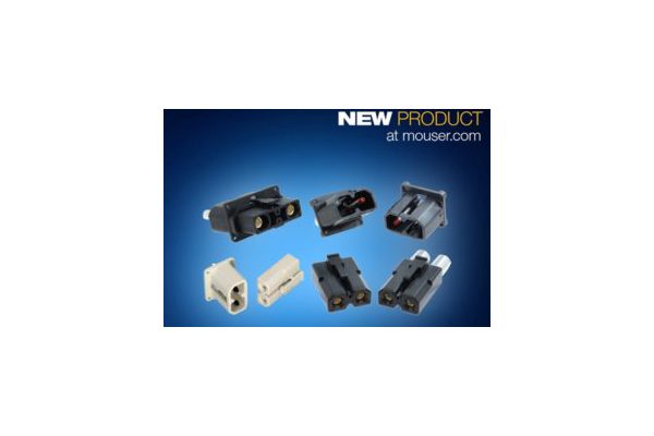 Amphenol Industrial Amphe-PD Series Connectors Distribute High Currents with Less Heat