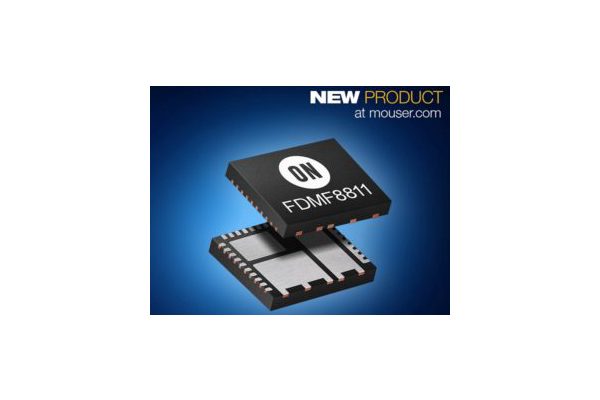 Mouser Electronics First Distributor to Stock ON Semi’s FDMF8811 110V Bridge Power Stage Module