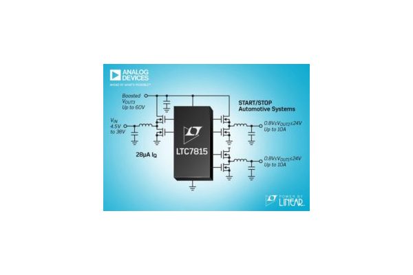 Triple Output, Buck/Buck/Boost Synchronous DC/DC Controller