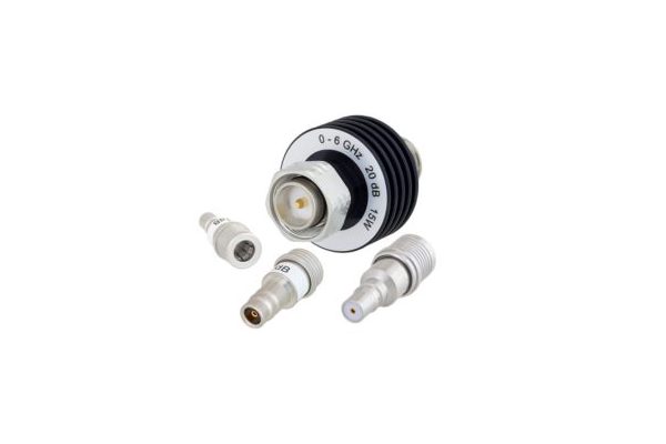 Pasternack Debuts Quick Connect Attenuators with QMA, QN and 4.3-10 Connectorized Designs