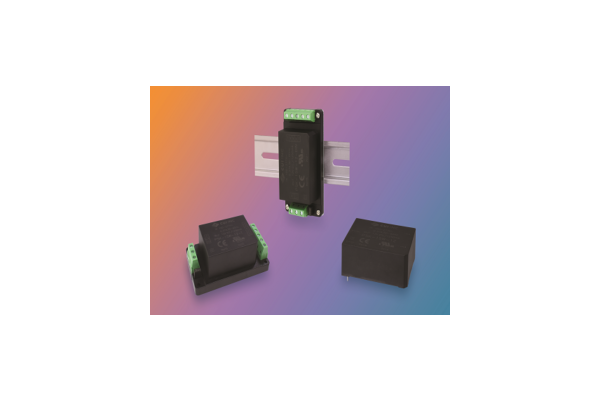 Encapsulated Power Supplies Line with a variety of Mounting Styles