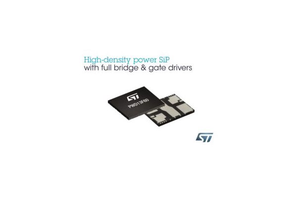 Full-Bridge System-in-Package by STMicroelectronics Includes MOSFETs, Gate Drivers, and Protection