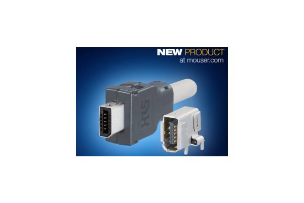 Hirose’s IX Series I/O Connector, Now at Mouser, Supports 10 Gbps Cat6A for Industry 4.0