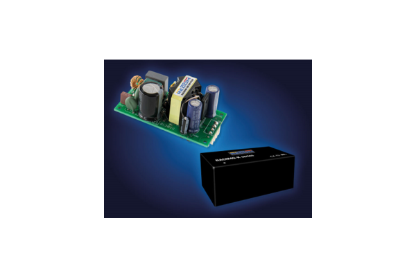 RECOM’s Medically-Approved 40W AC/DC Power Supplies now at tiny 1.6″ x 3″ footprint
