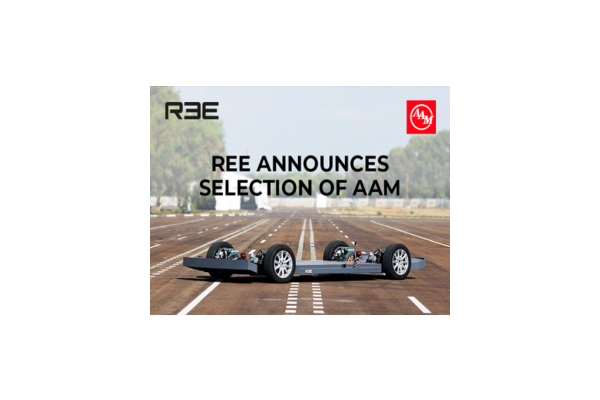 REE nominate American Axle to supply next generation 3-in-1 Electric Drive Technology