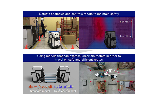 Autonomous Mobile Robot Control Technology Maintaining High Level of Safety