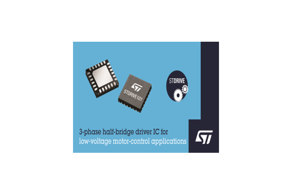 3-Phase Half-Bridge Driver IC for Low-Voltage Industrial Applications up to 75V