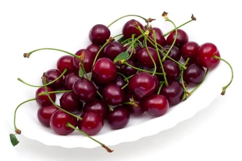 sour cherries bowl