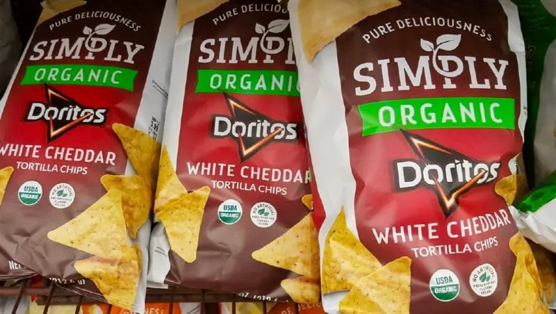 organic doritos